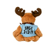 Plush Stuffed Moose with Personalized Sweater Image 2 of 3